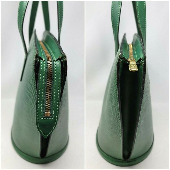 Louis Vuitton Saint Jacques GM Dark Green Epi Leather Bucket Shoulder Bag Auth - Picture 3 of 12